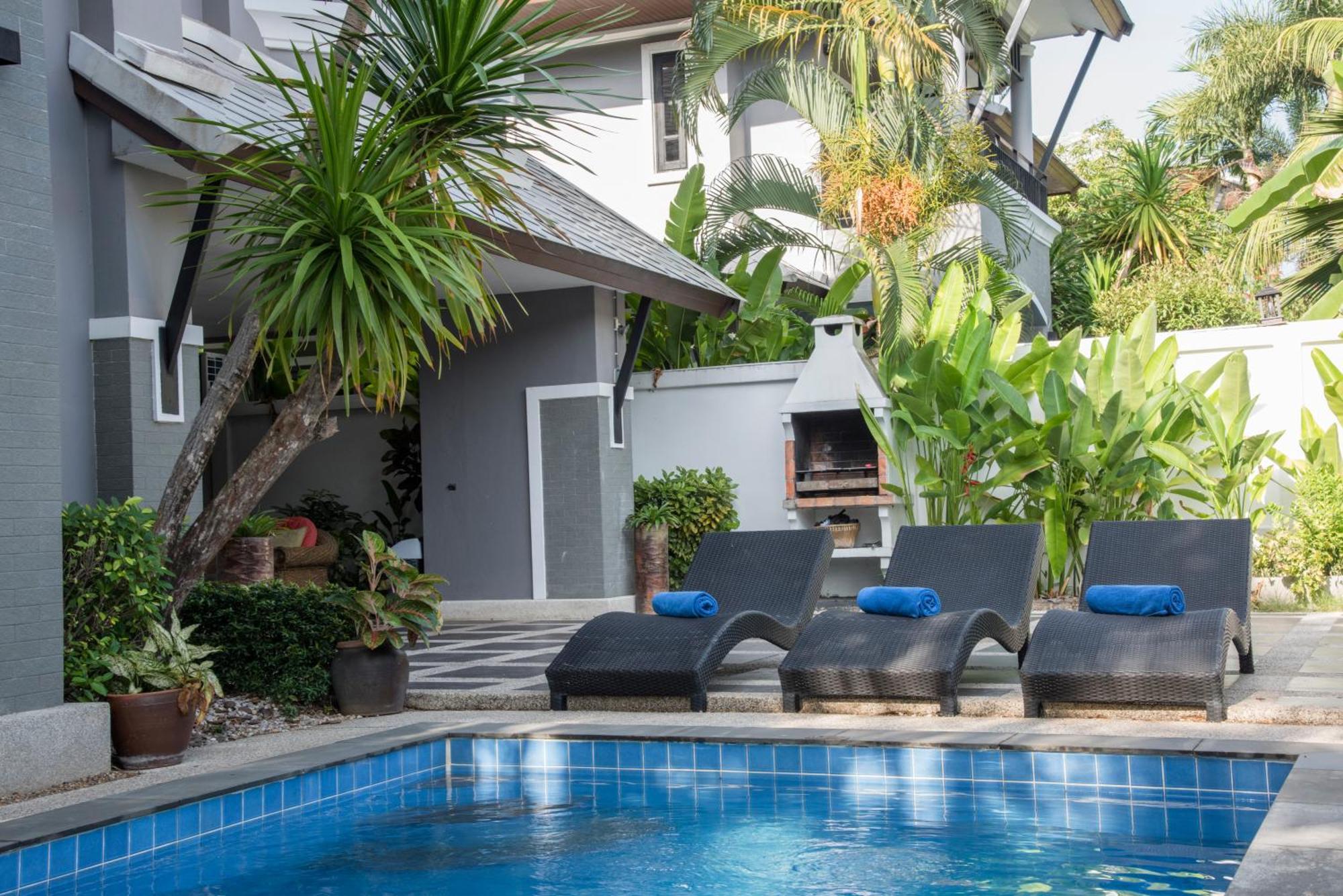 Baan Santhiya Private Pool - Free Tuk-tuk Service Vila Ao Nang