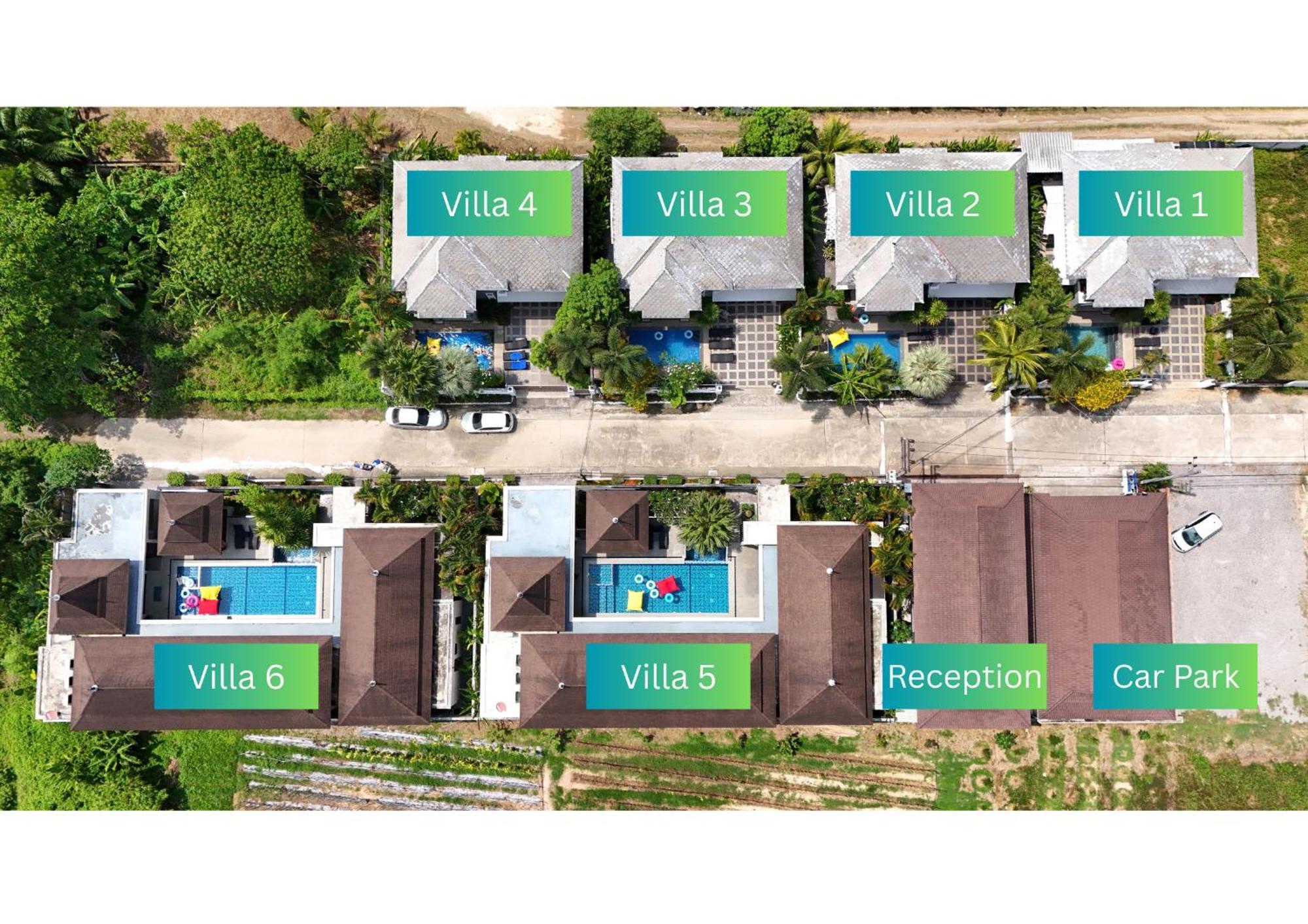 Villa Baan Santhiya Private Pool - Free Tuk-tuk Service To The Beach!